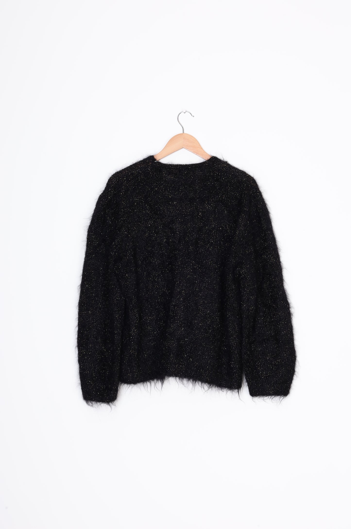 No Label Womens Black Cardigan Size M