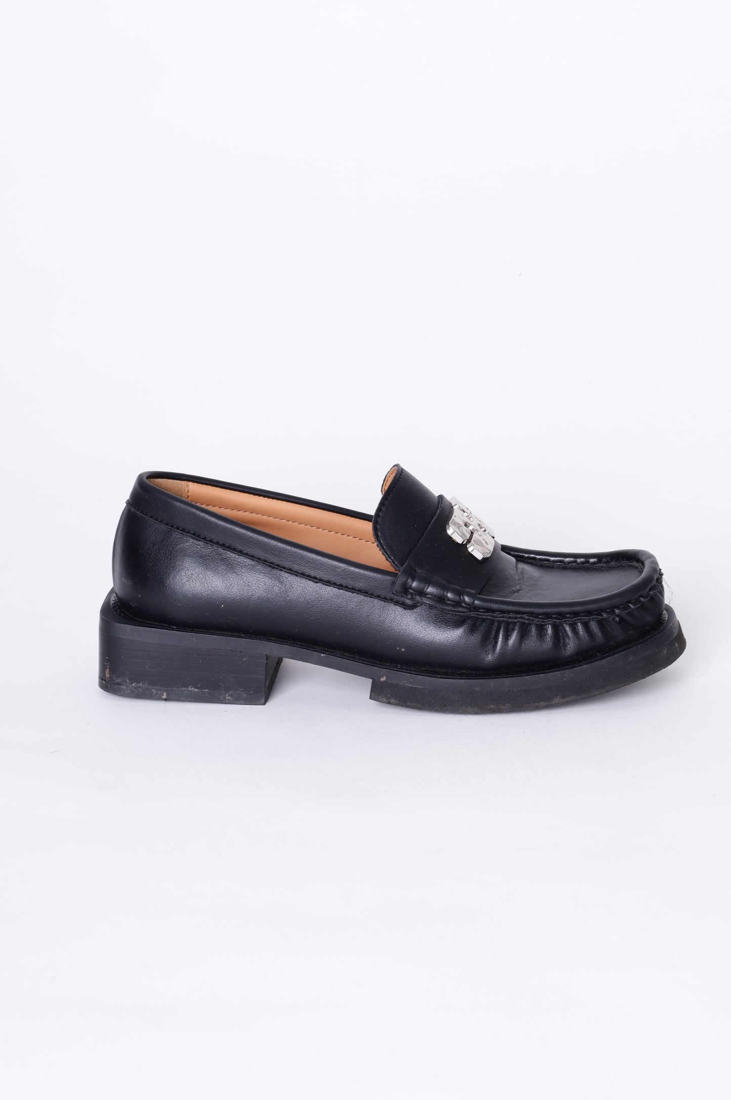 Ganni Womens Black Shoes Size EU 38