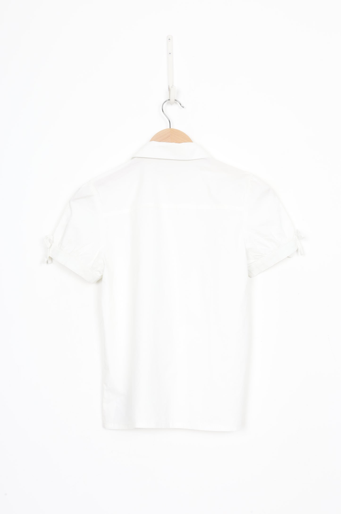 No Label Womens White Shirt Size S