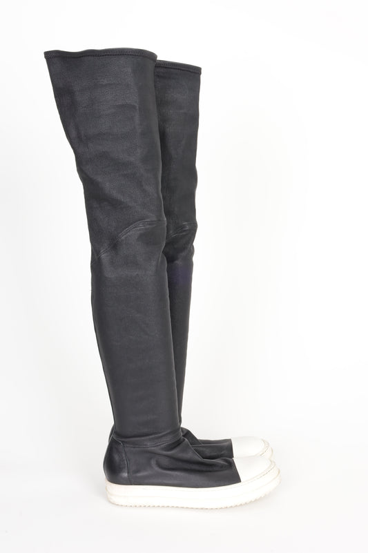 Rick Owens Womens Black Boots  Size EU 39