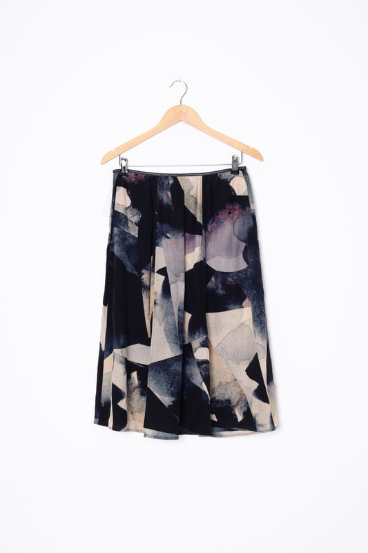 Juliette Hogan Womens Black Skirt Size 10