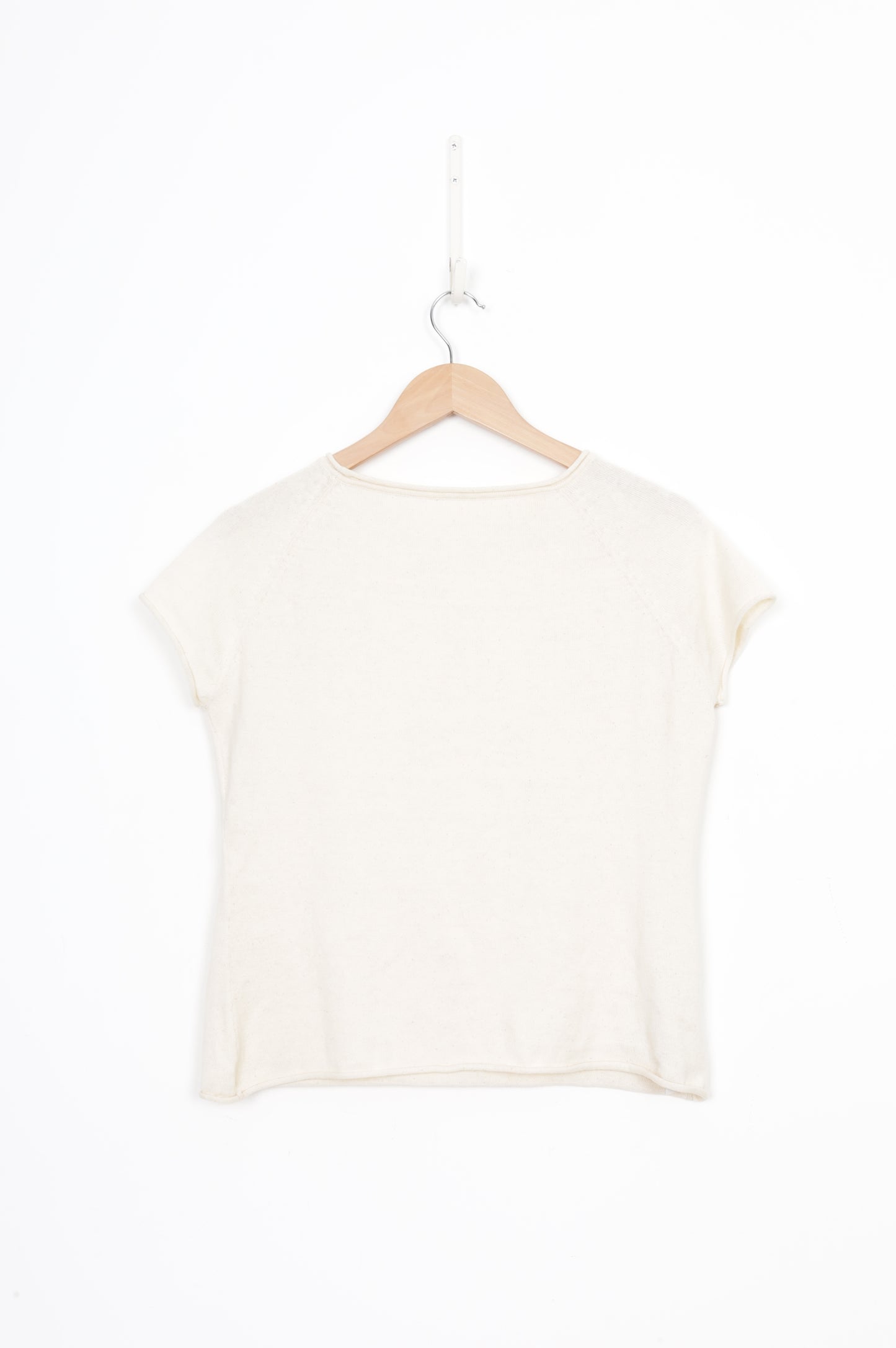 Wixii Womens Cream Top Size S