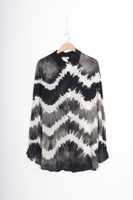 Adine & co. Womens Black Shirt Size XXXL