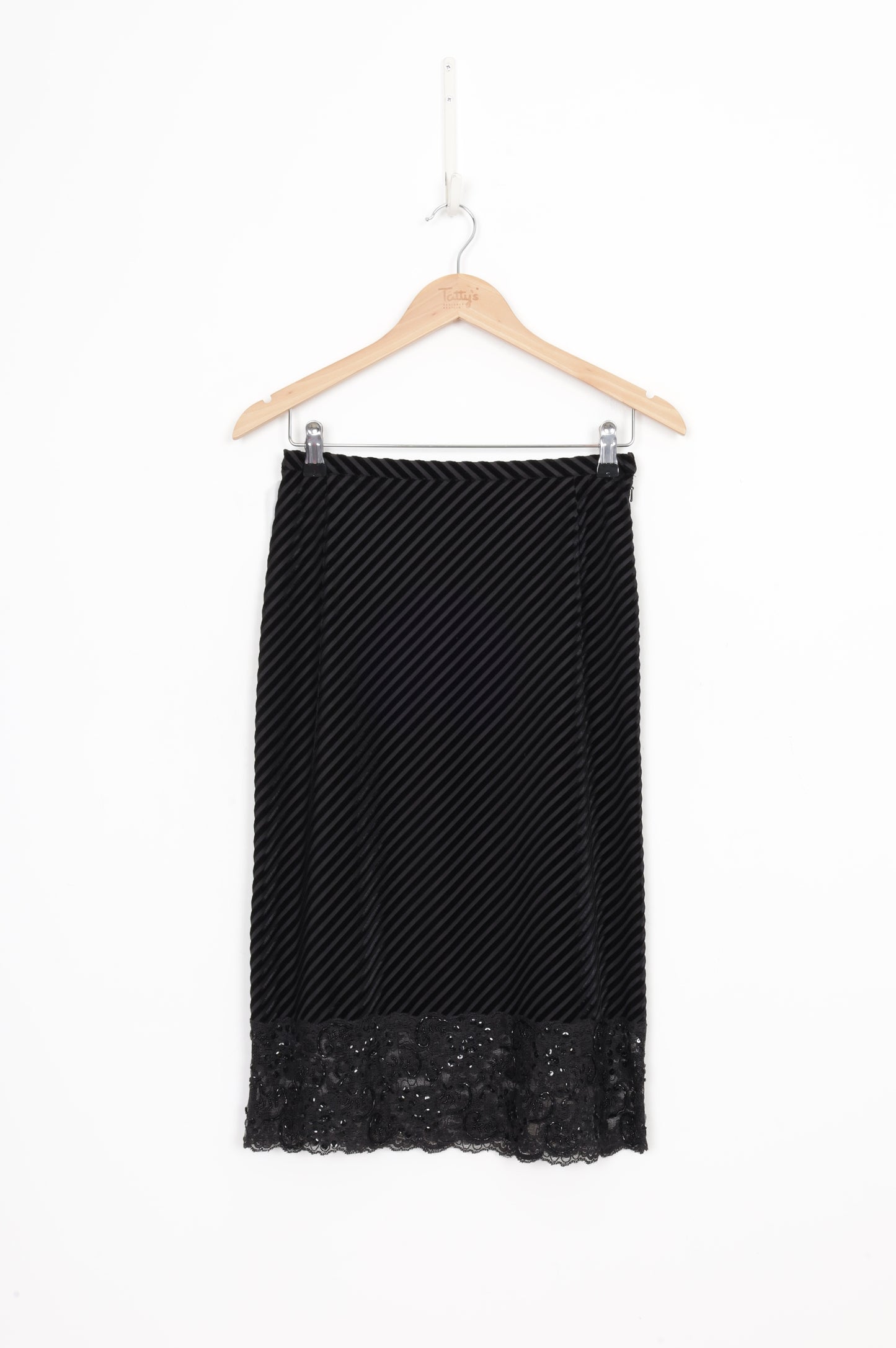 Adrienne Winkelmann Womens Black Skirt Size W 27