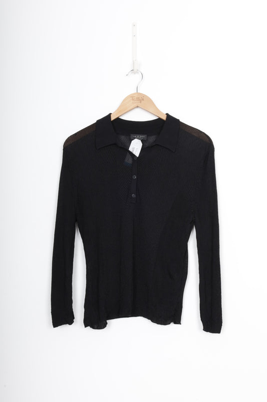 Rag & Bone Womens Black Top Size M