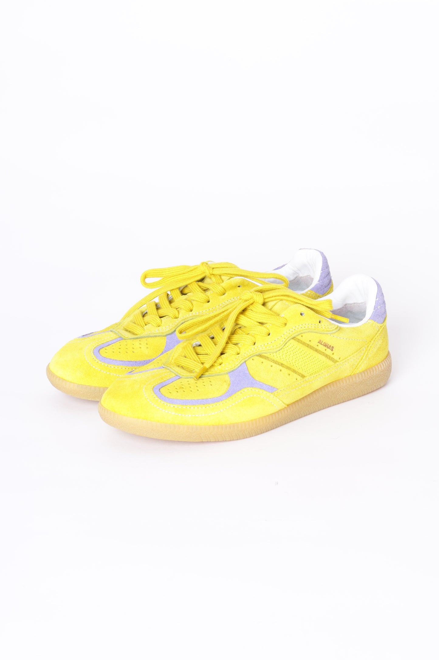 Alohas Womens Yellow Sneakers Size EU 39