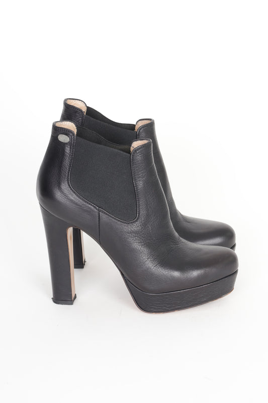 R & Renzi Womens Black Boots  Size EU 38.5