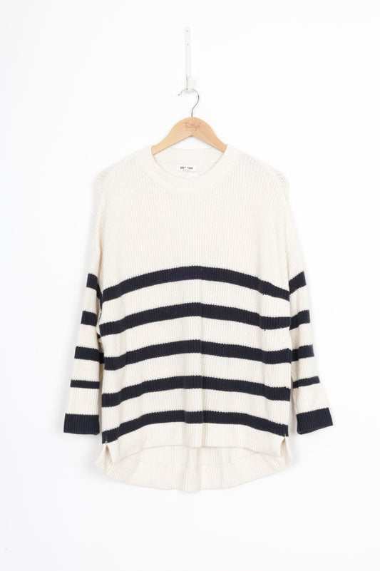 Soft Goat Womens Cream Jumper Size M