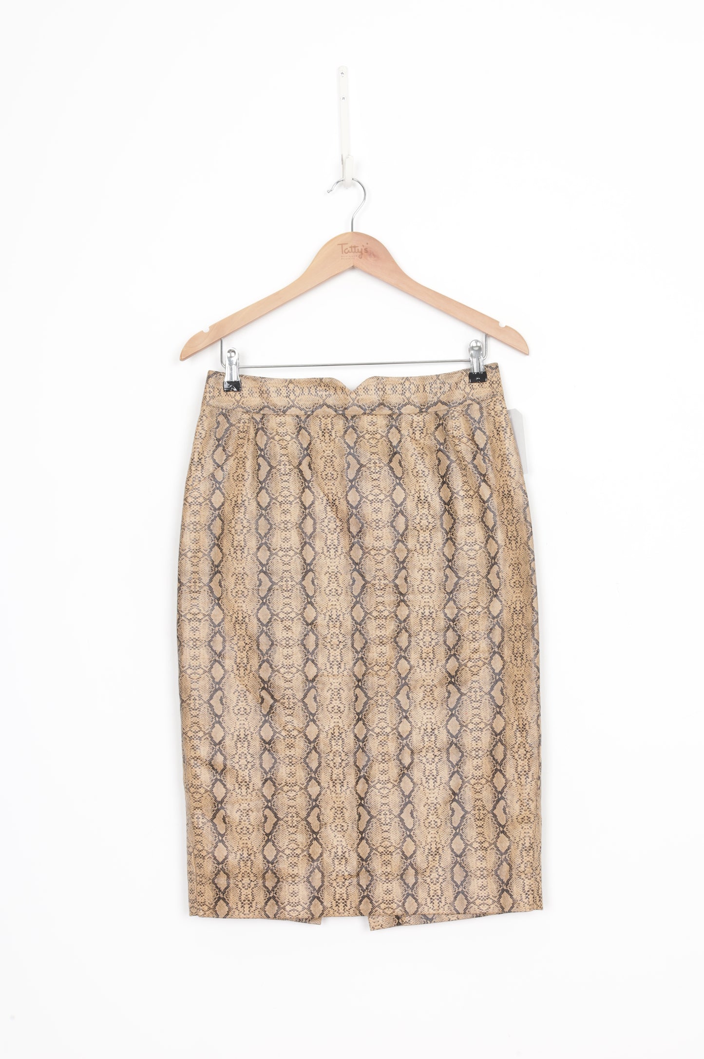 Yvonne Bennetti Womens Beige Skirt Size 8