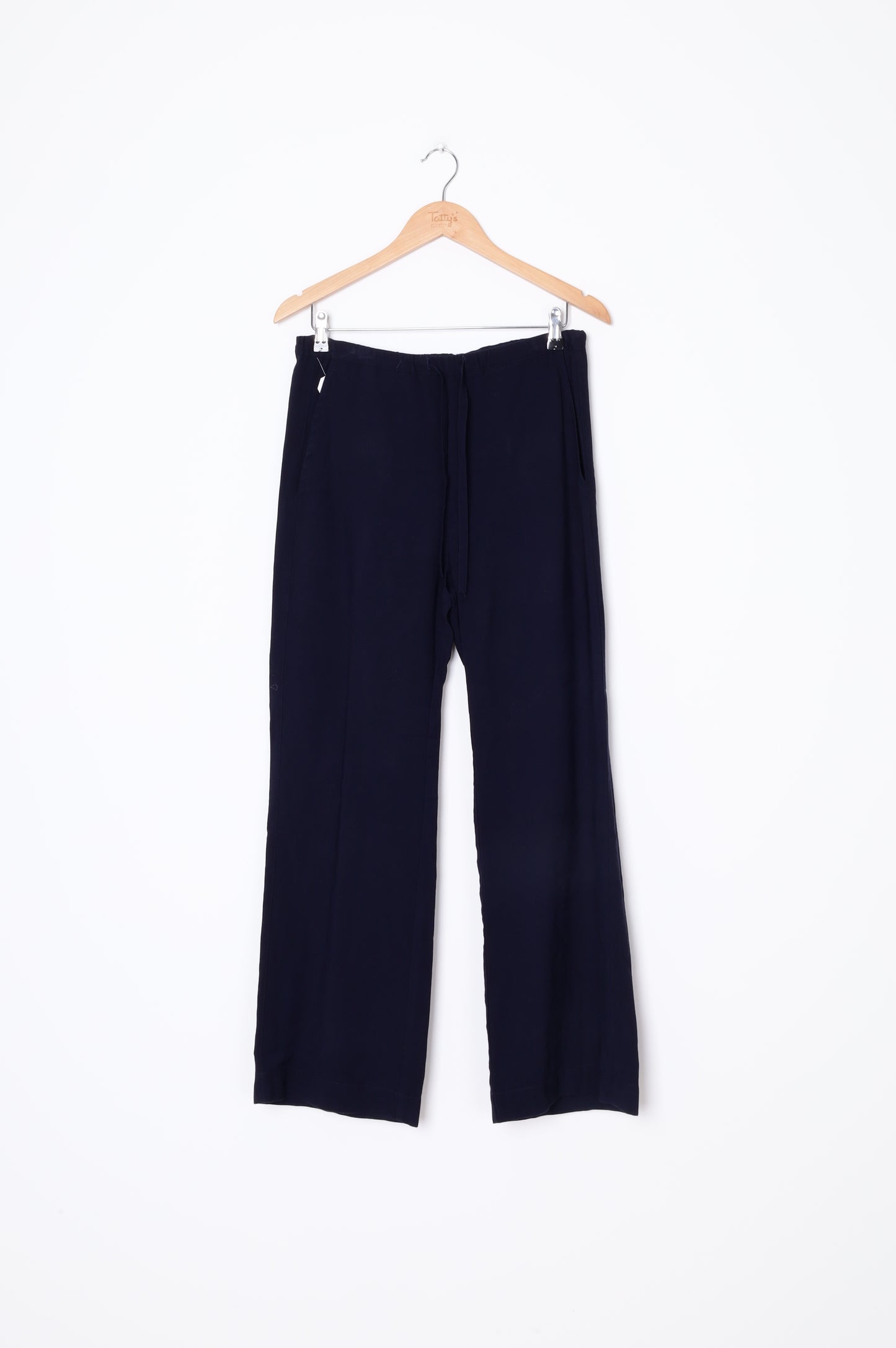 Caroline Sills Womens Blue Pants Size 8