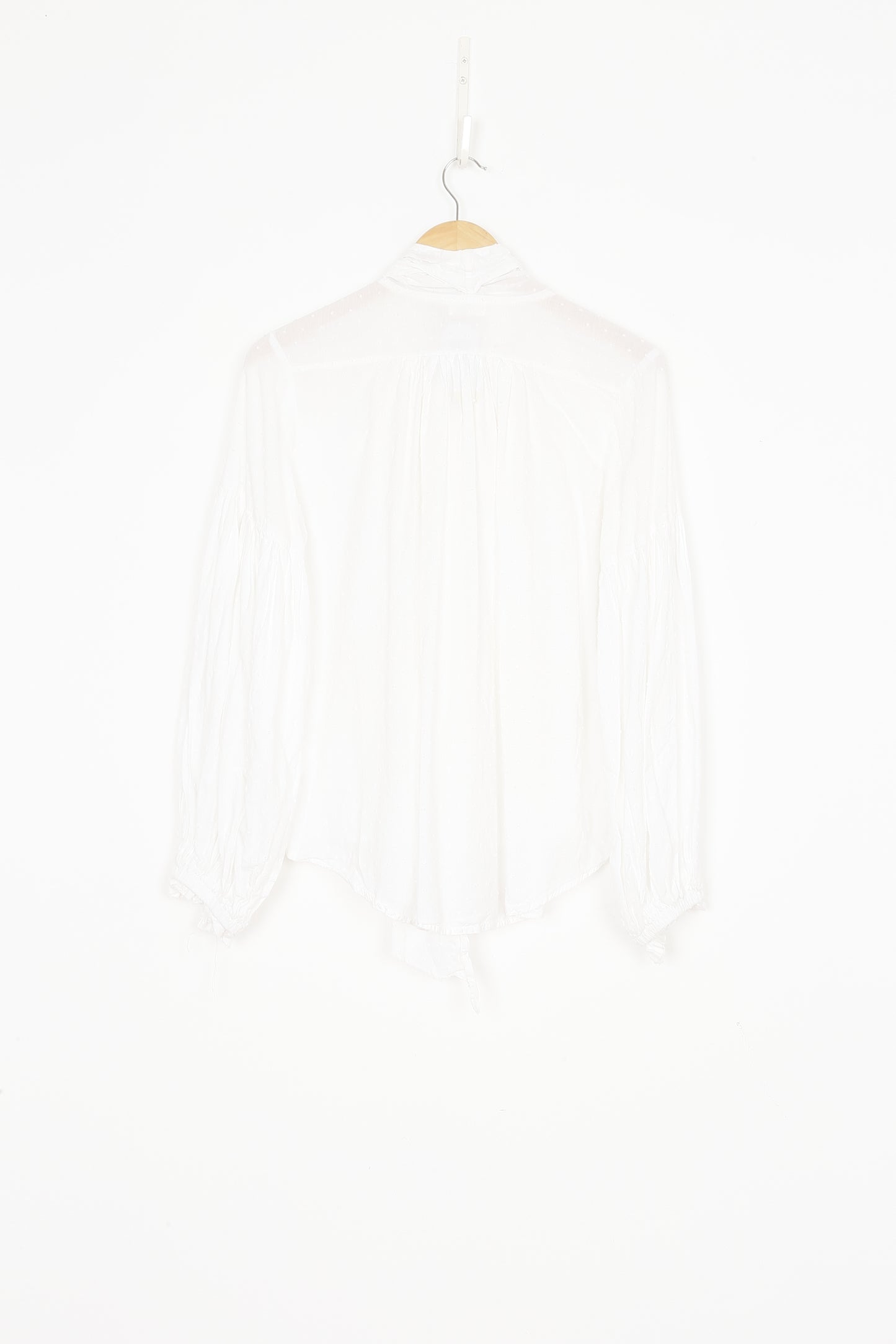 Mahsa Womens White Shirt Size XS