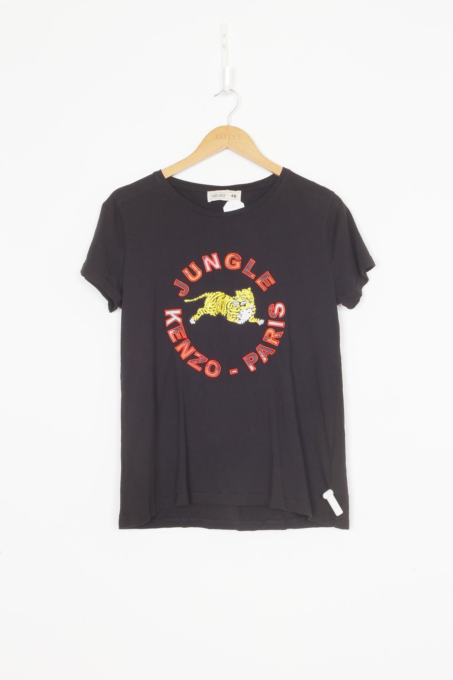 Kenzo x H&M Womens Black T-shirt Size L