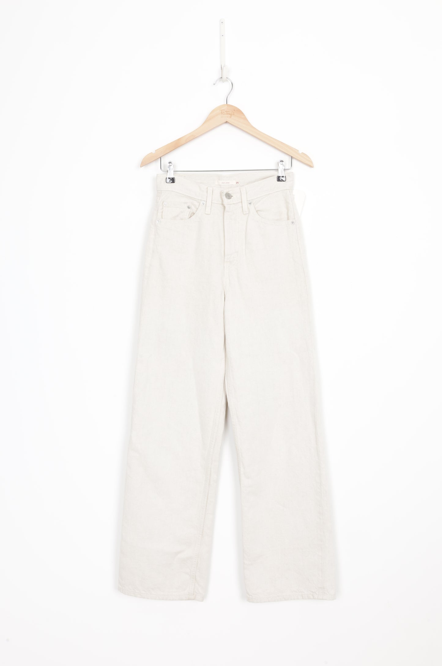 Levi Strauss & Co Womens Beige Jeans Size W 25