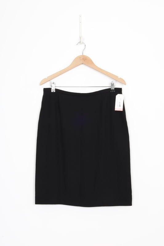 Valentino Womens Black Skirt Size 12