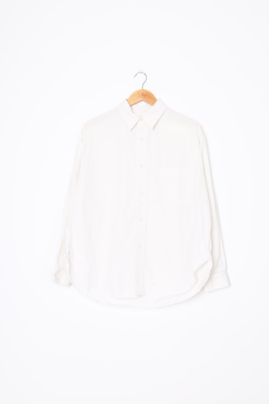 Matteau Womens White Shirt Size 12