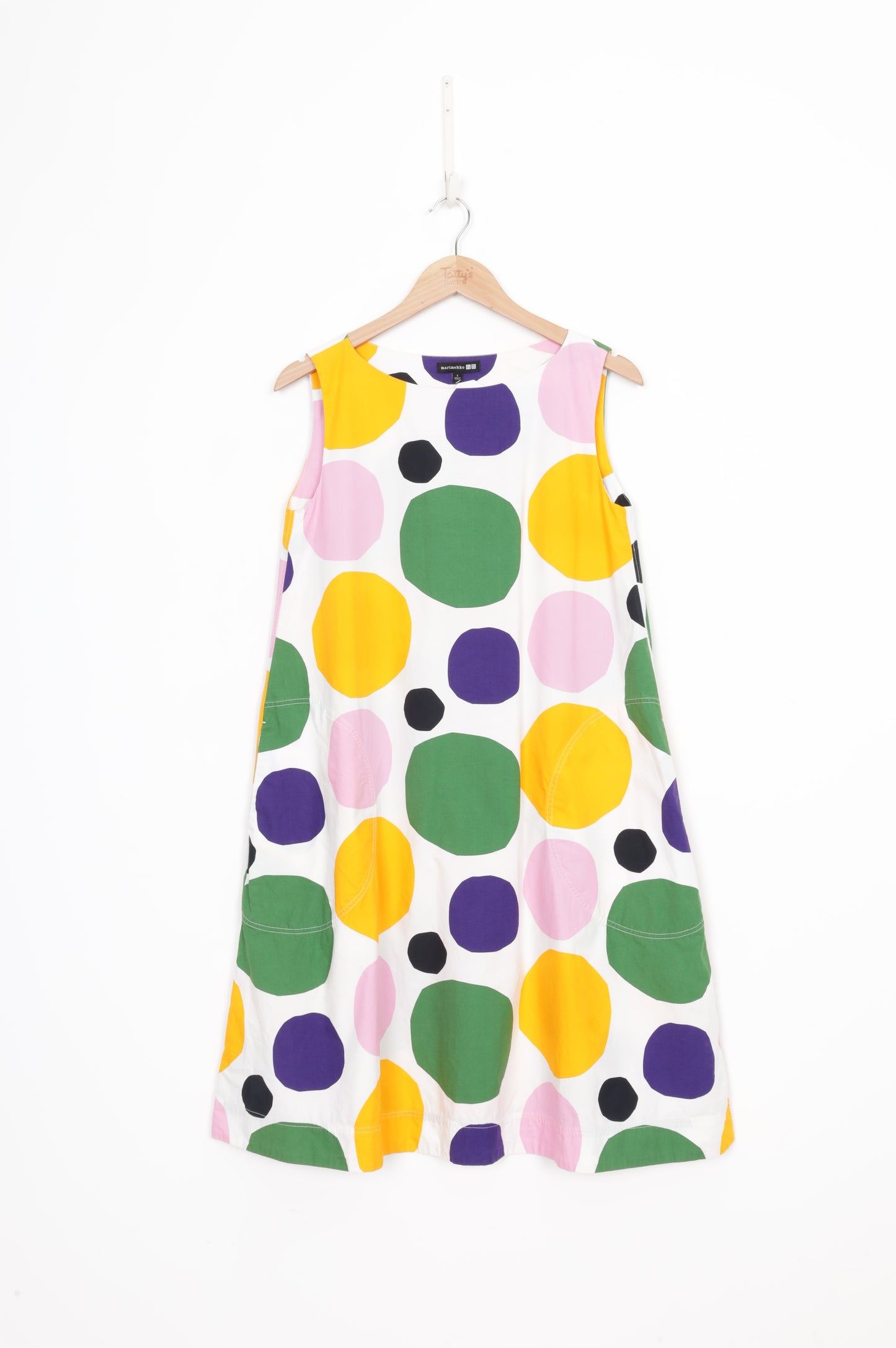 Marimekko X Uniqlo Womens White Dress Size S