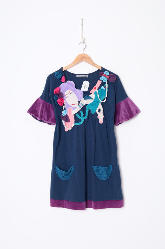 Tsumori Chisato - Vintage Womens Blue Dress Size S