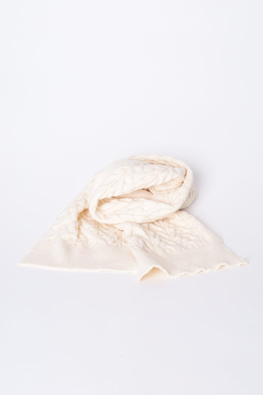 No Label Womens Cream Scarf Size O/S