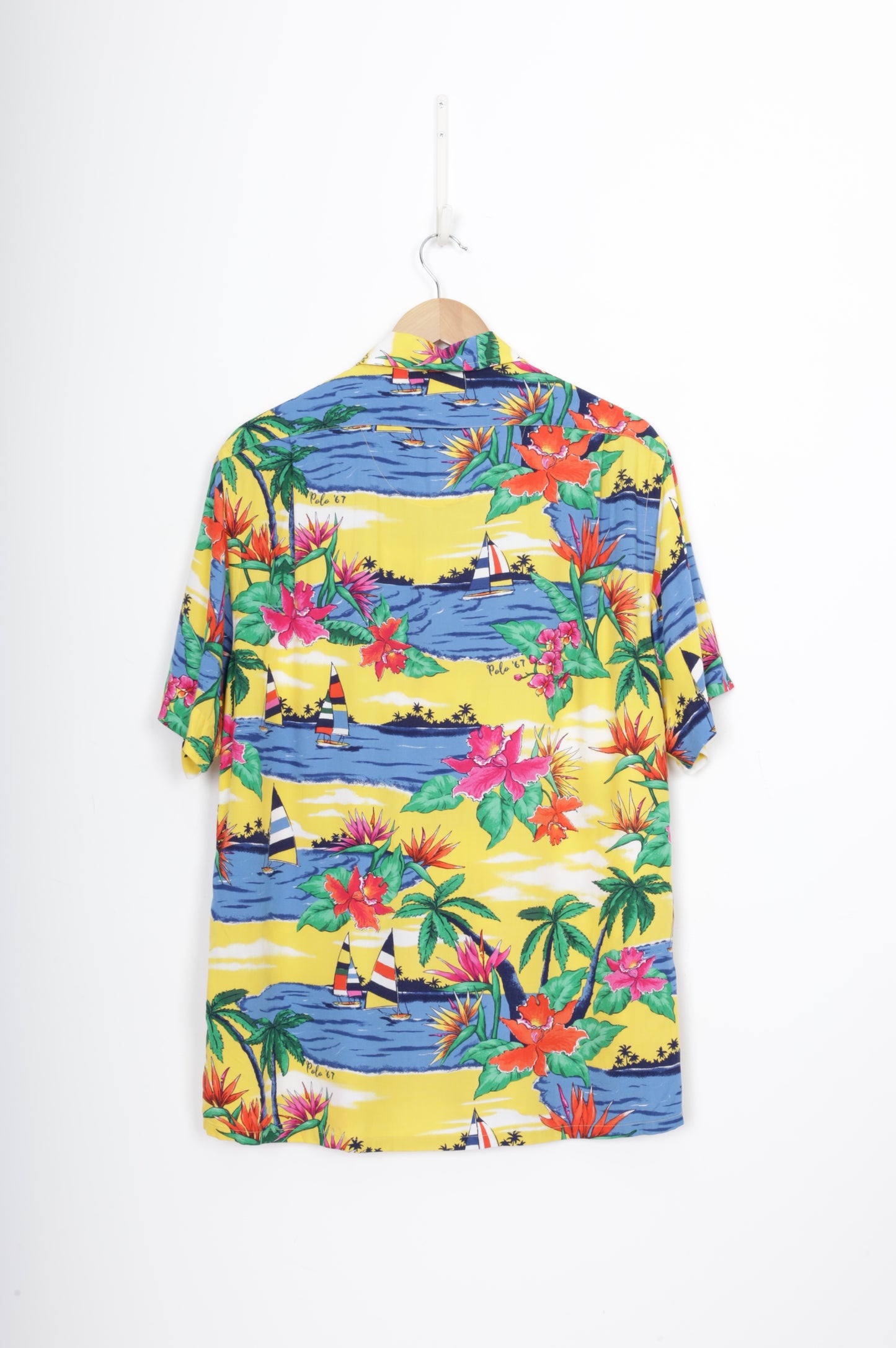 Polo by Ralph Lauren Mens Yellow Shirt Size M