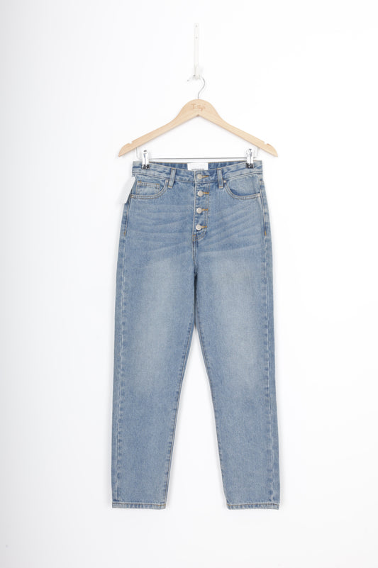 Georgia Alice Womens Blue Jeans Size 8