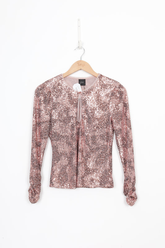 Husk Womens Pink Top Size 6