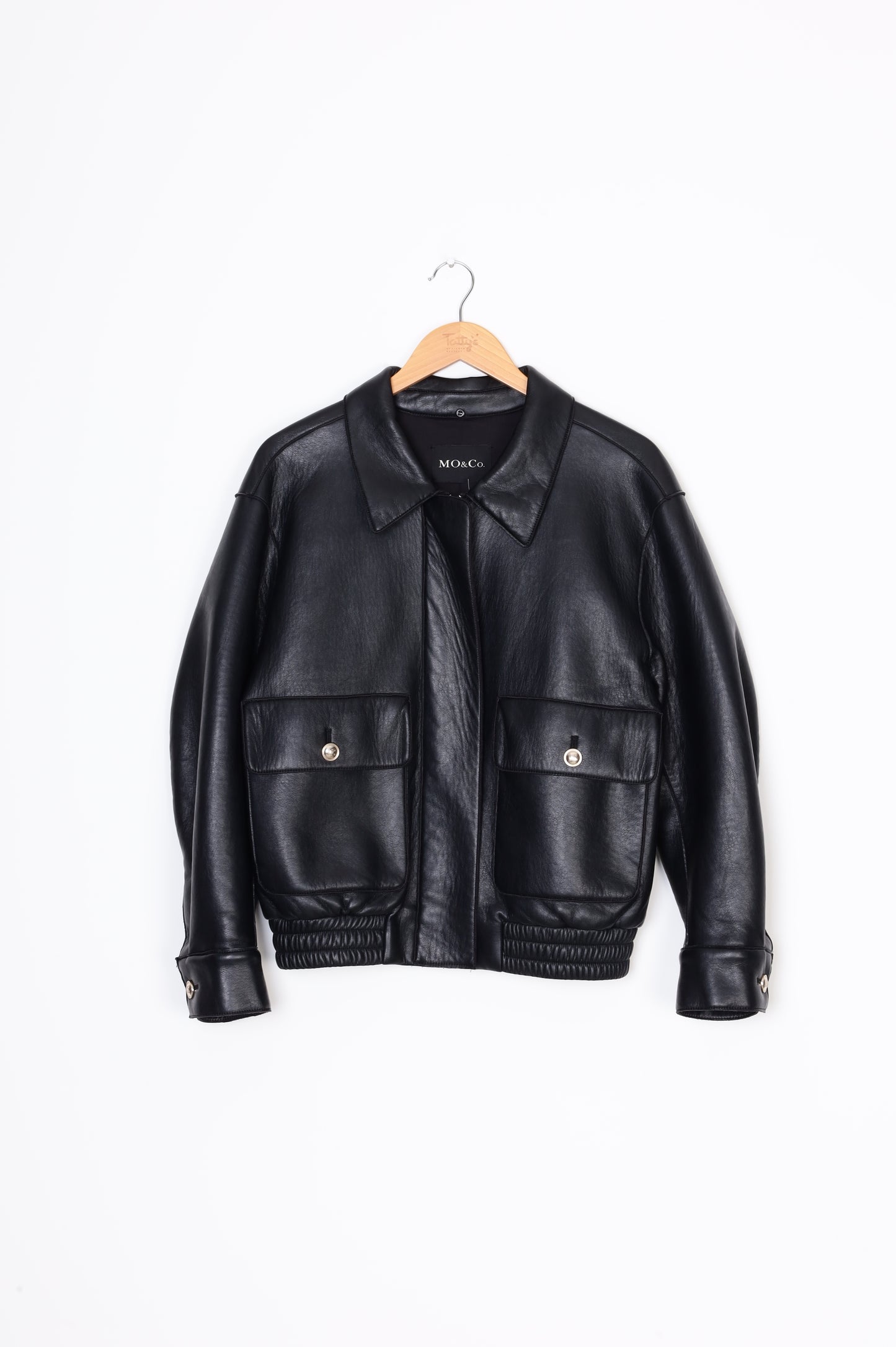 Mo & Co.  Womens Black Jacket Size O/S