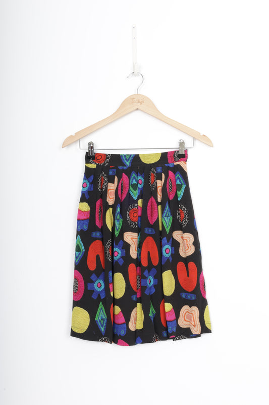 Liz Payne + Gorman Womens Black Mini Skirt Size 6