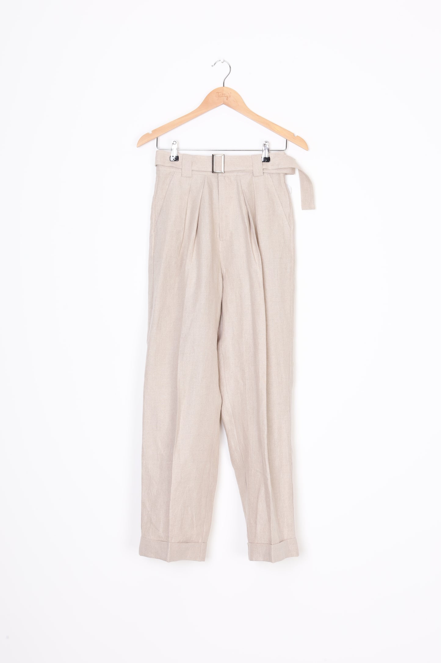 Aere Womens Beige Pants Size 8
