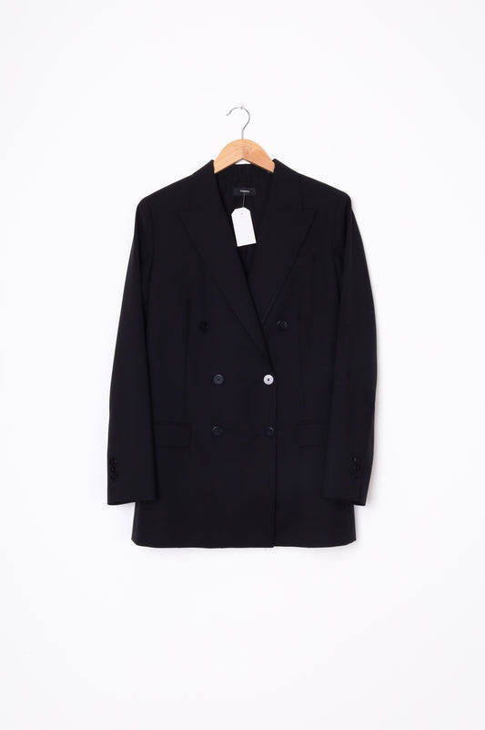 Theory Womens Black Blazer Size 10