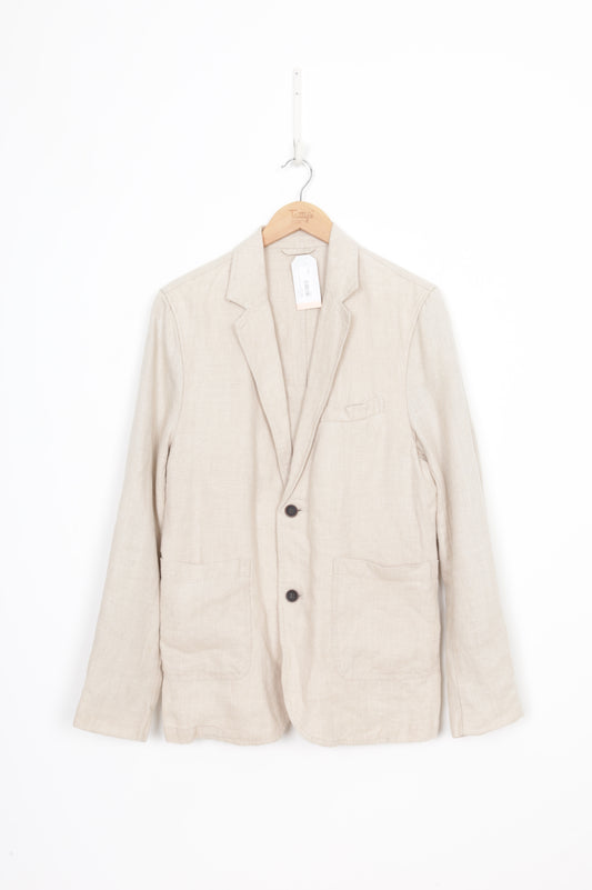 Academy Brand Mens Beige Blazer Size M