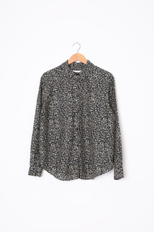 Matteau Womens Black Shirt Size 12