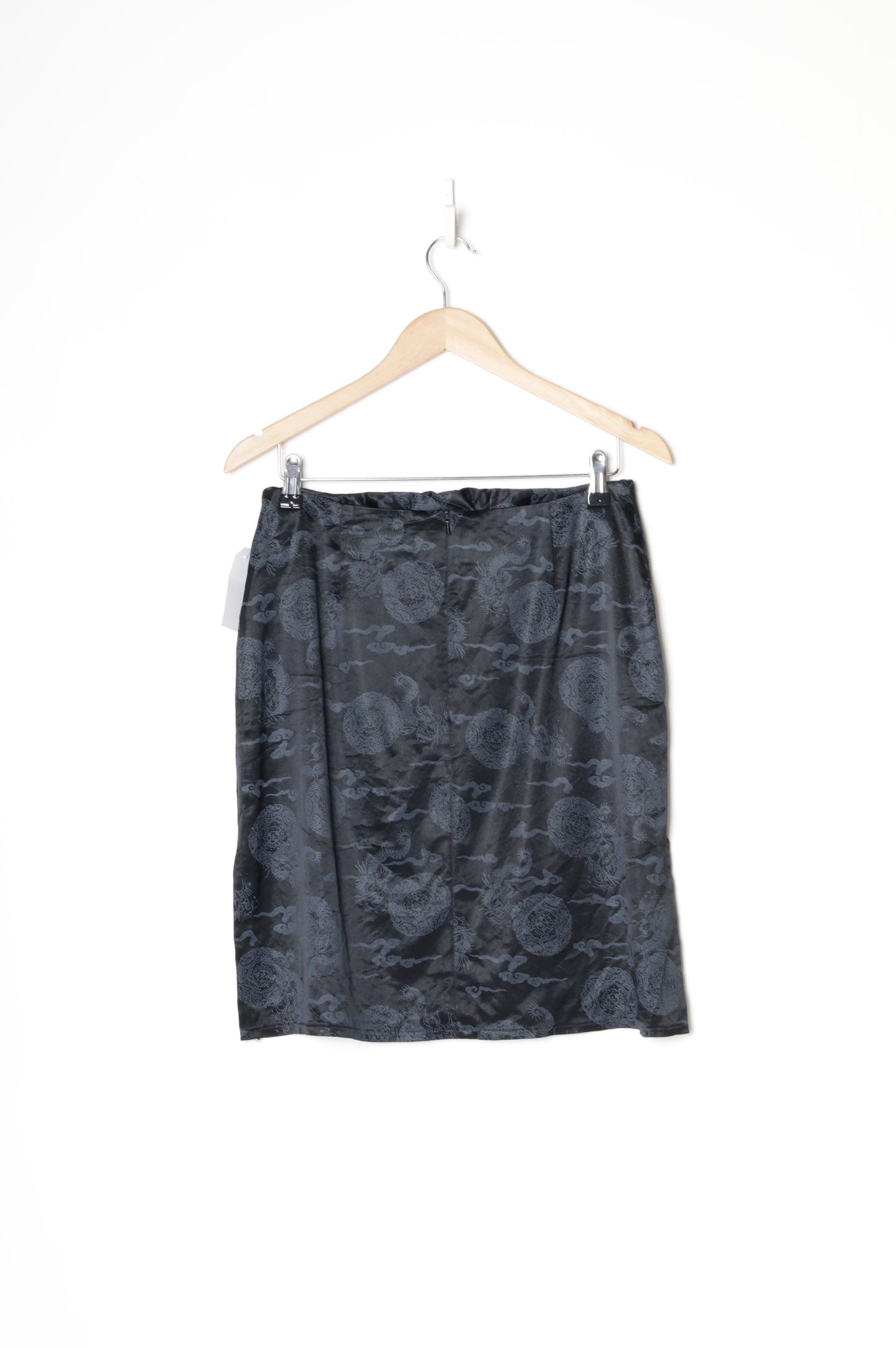 David Pond Womens Black Mini Skirt Size 14