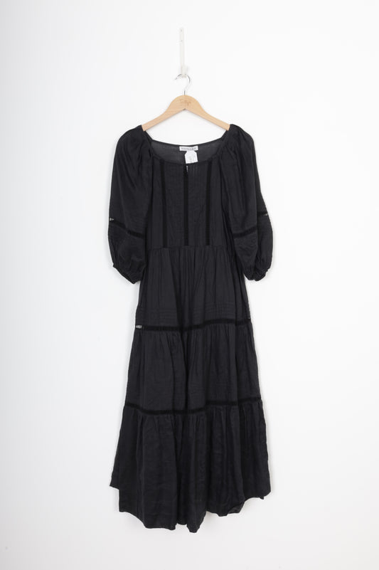 Shona Joy Womens Black Dress Size EU 36