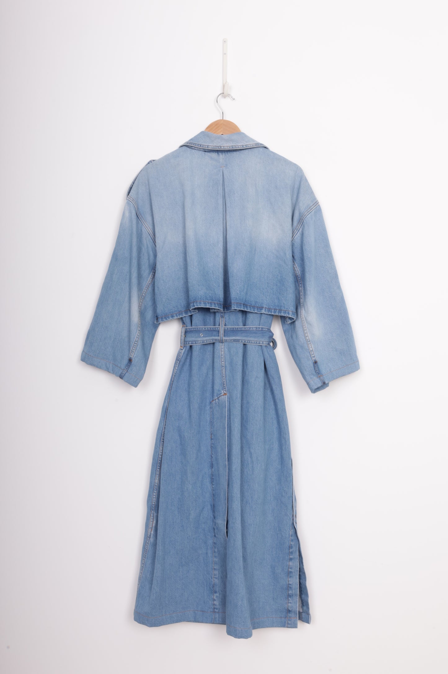 Acne Studios Womens Blue Coat Size 36