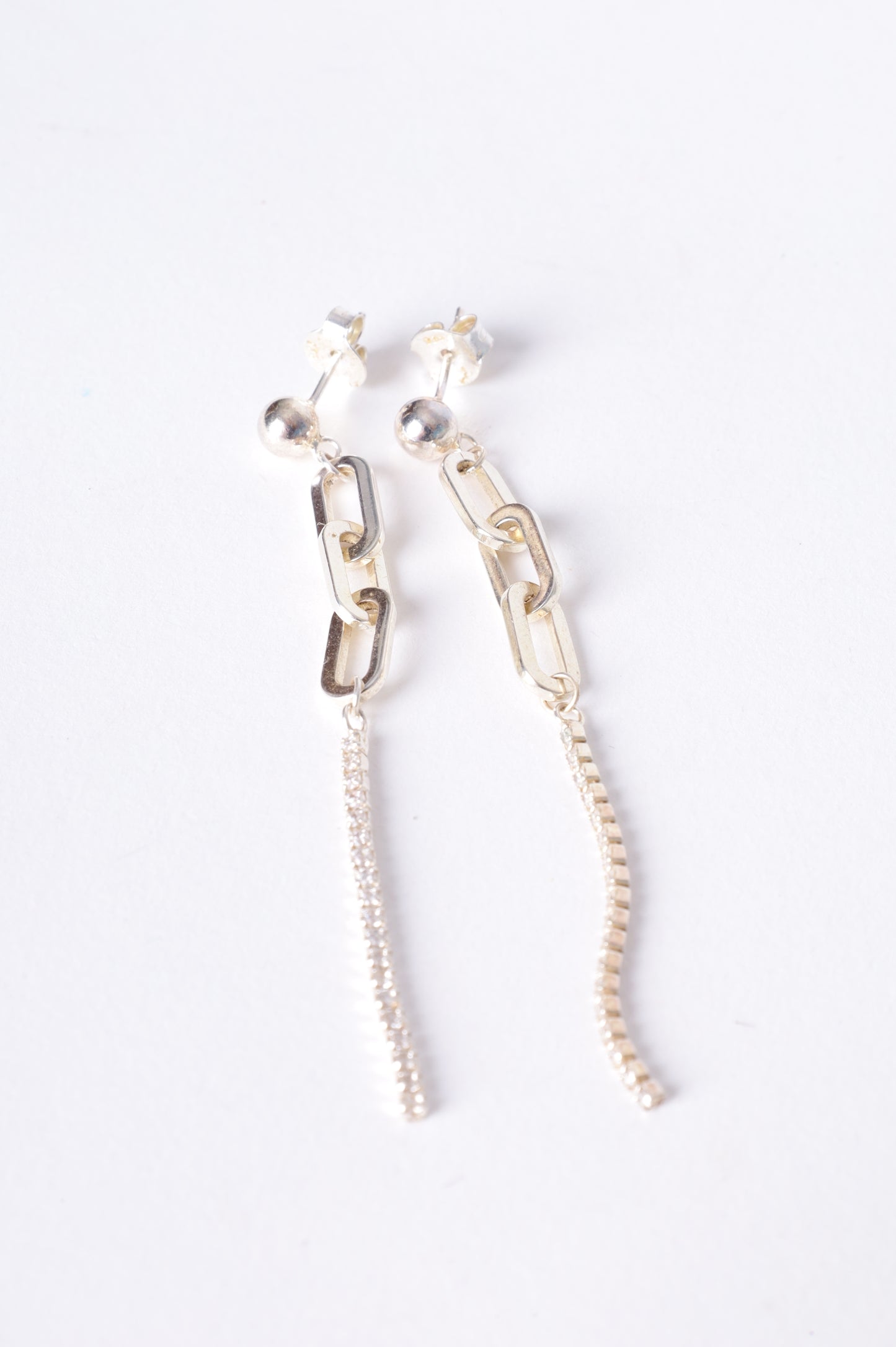 No Label Womens Metallic Earrings Size O/S