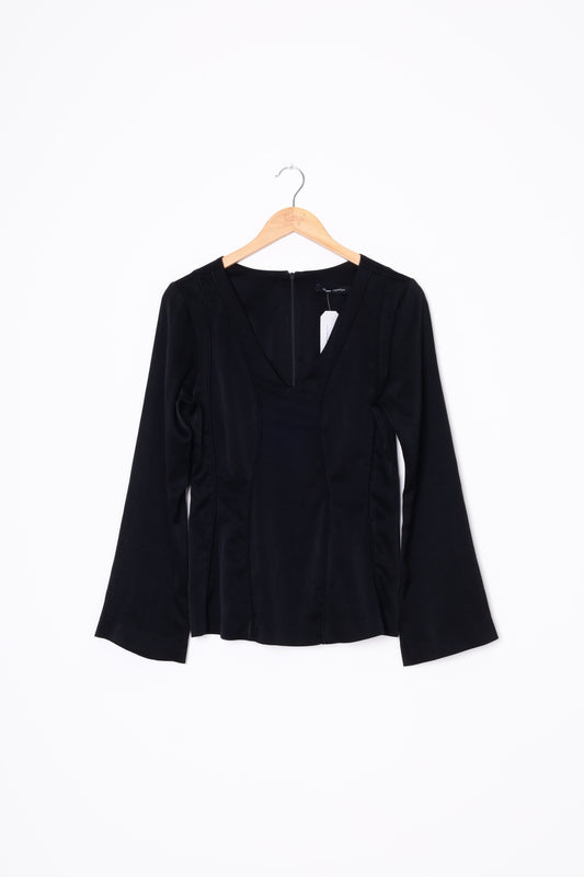 Wynn Hamlyn Womens Black Top Size M