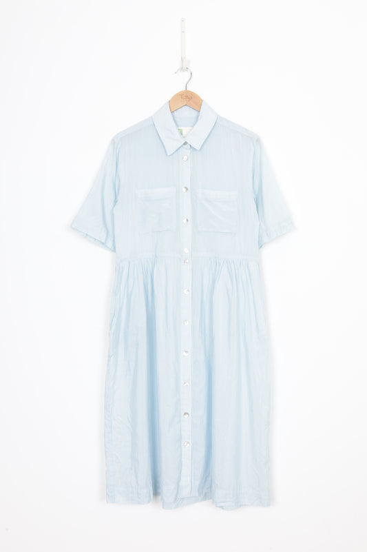 Kathryn Henry Womens Blue Dress Size M