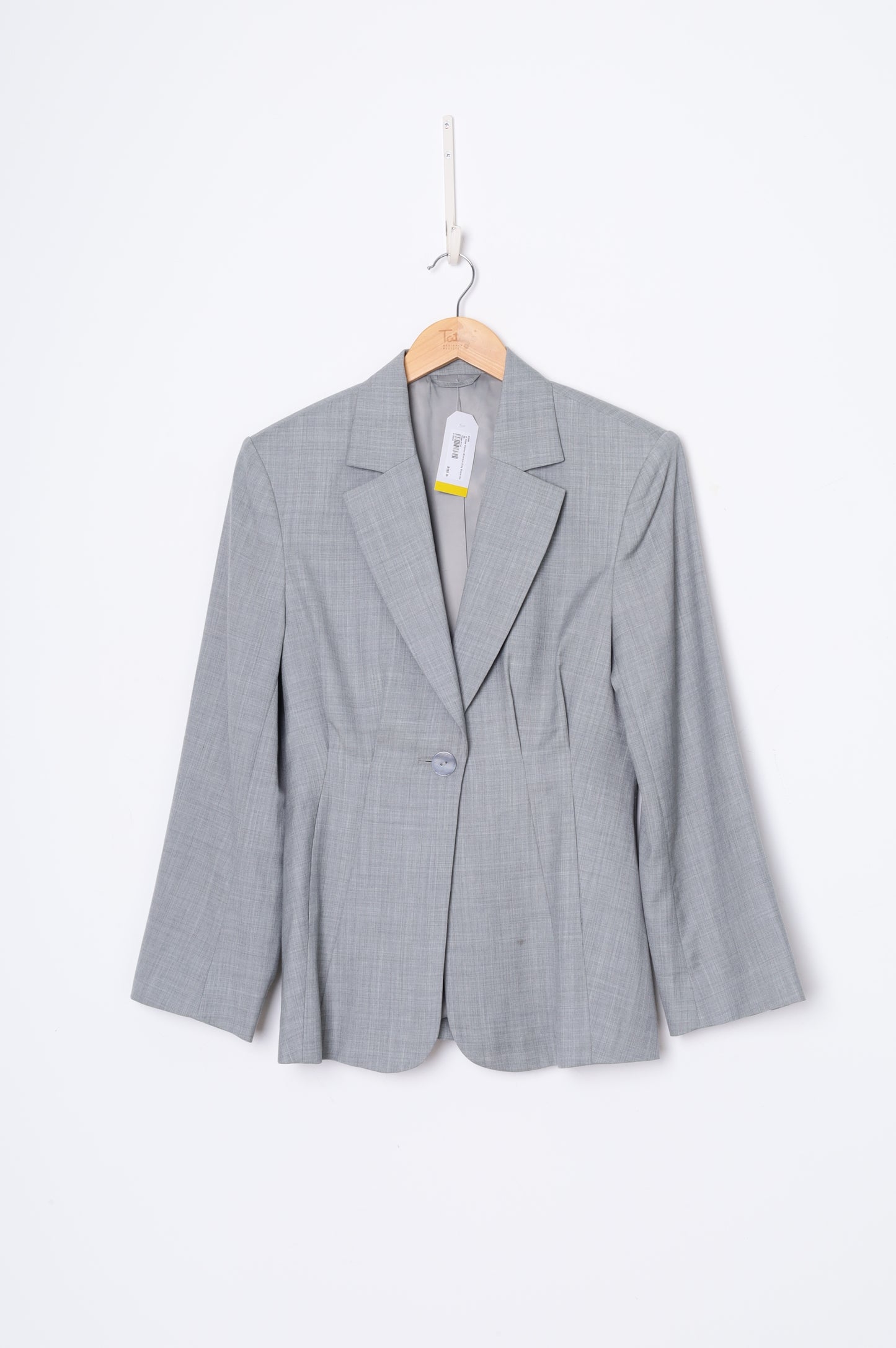 & Other Stories Womens Grey Blazer Size 38
