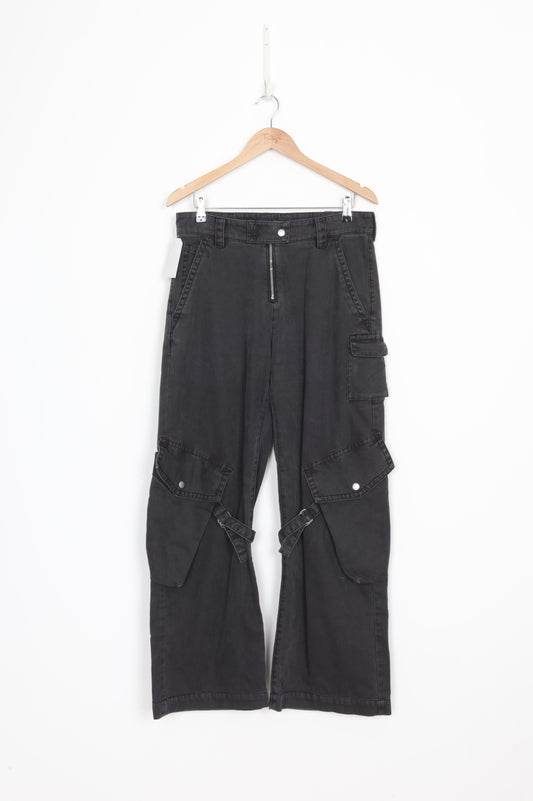 Acne Studios Womens Black Pants Size EU 38