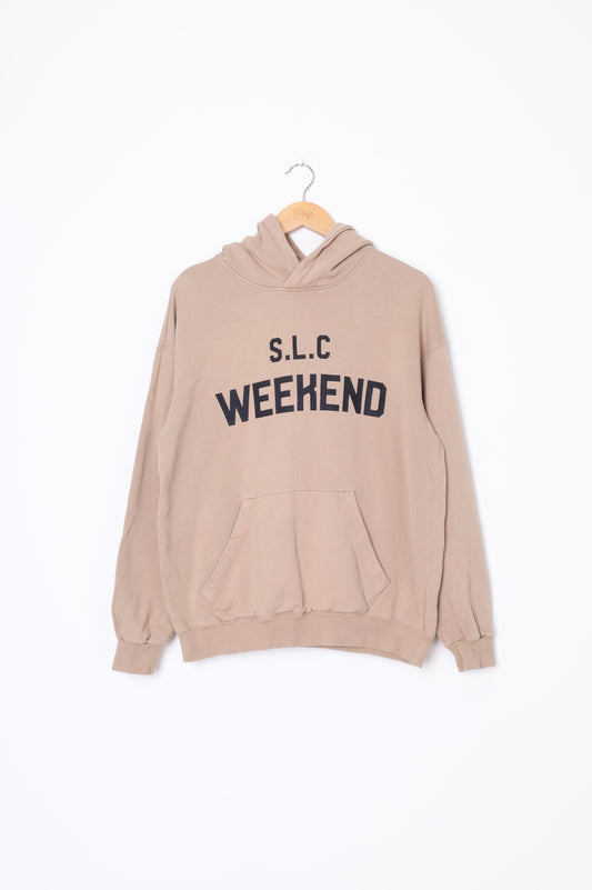 Superette Leisure Club Womens Beige Sweatshirt Size 6