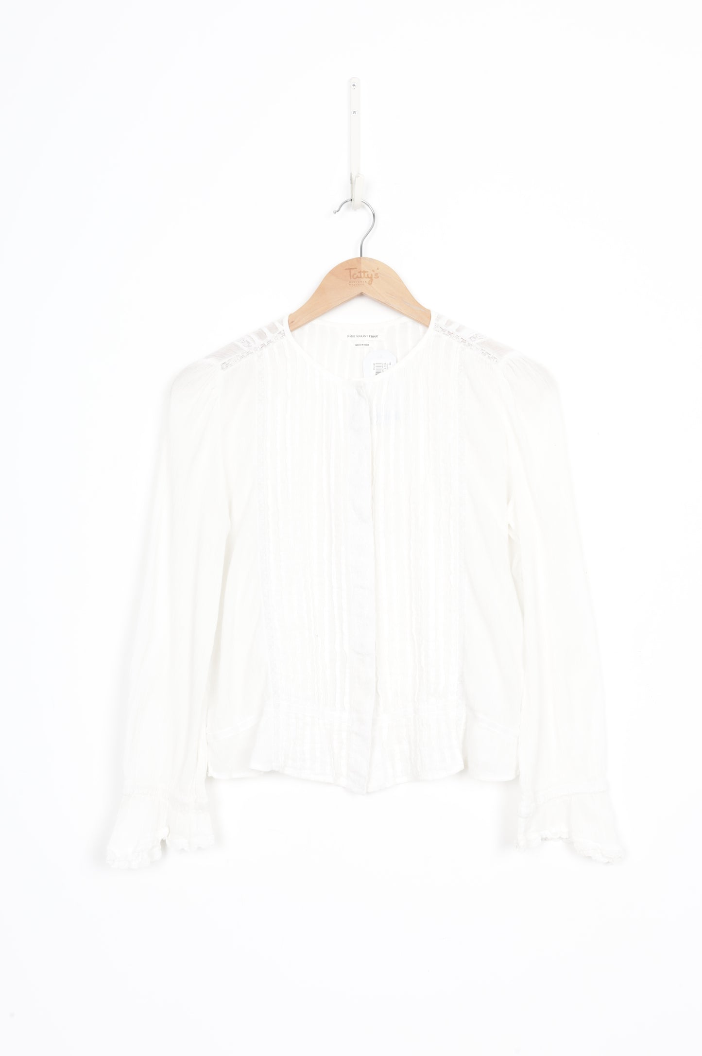 *Etoile Isabel Marant Womens White Shirt Size S