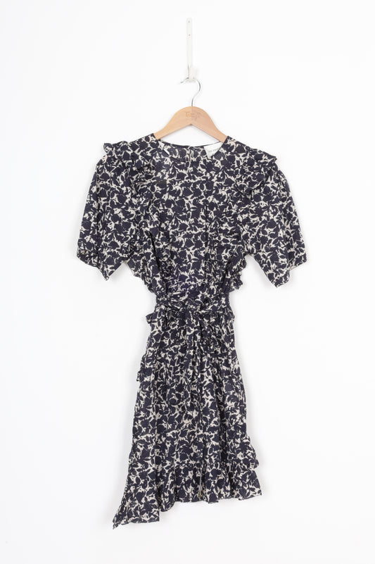 Les Coyotes de Paris Womens Blue Dress Size 16