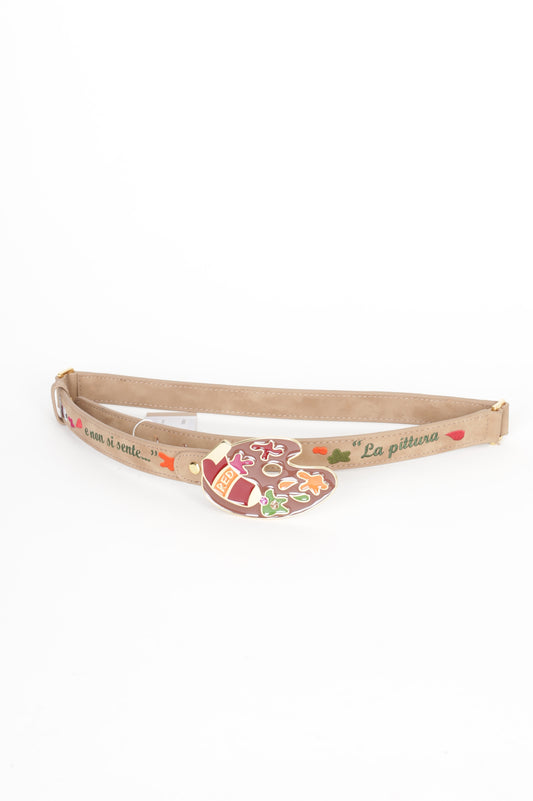 Braccialini Womens Brown Belt Size M