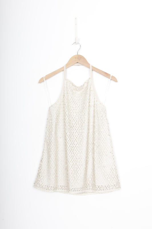 Sass & Bide Womens Cream Top Size 12