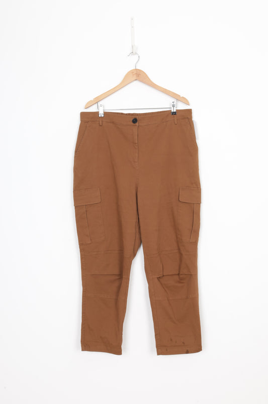 Moochi Womens Brown Pants Size 16