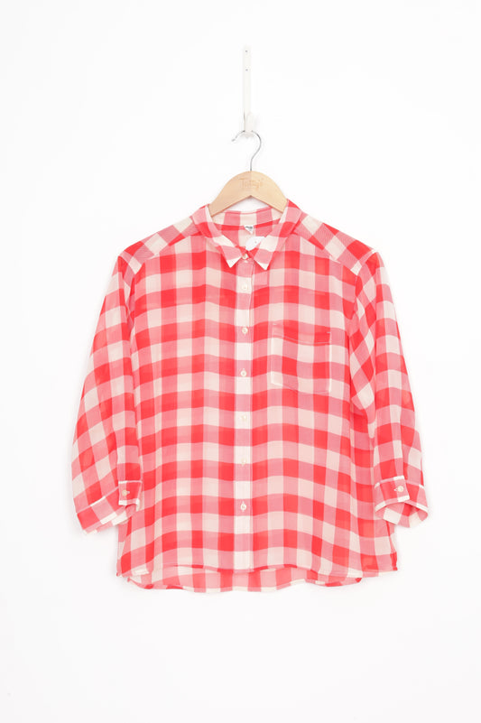 Uniqlo Womens Red Shirt Size M