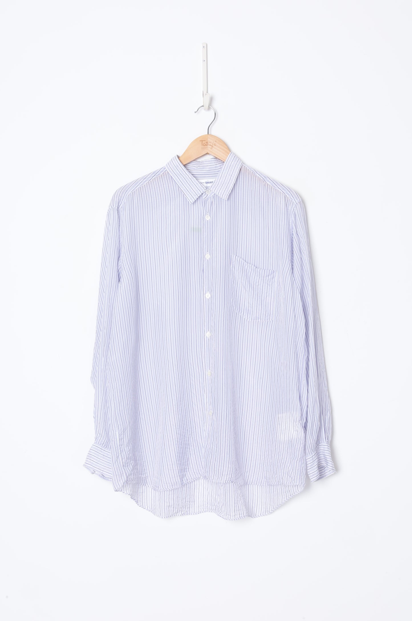Commes des garcons Mens White Shirt Size L