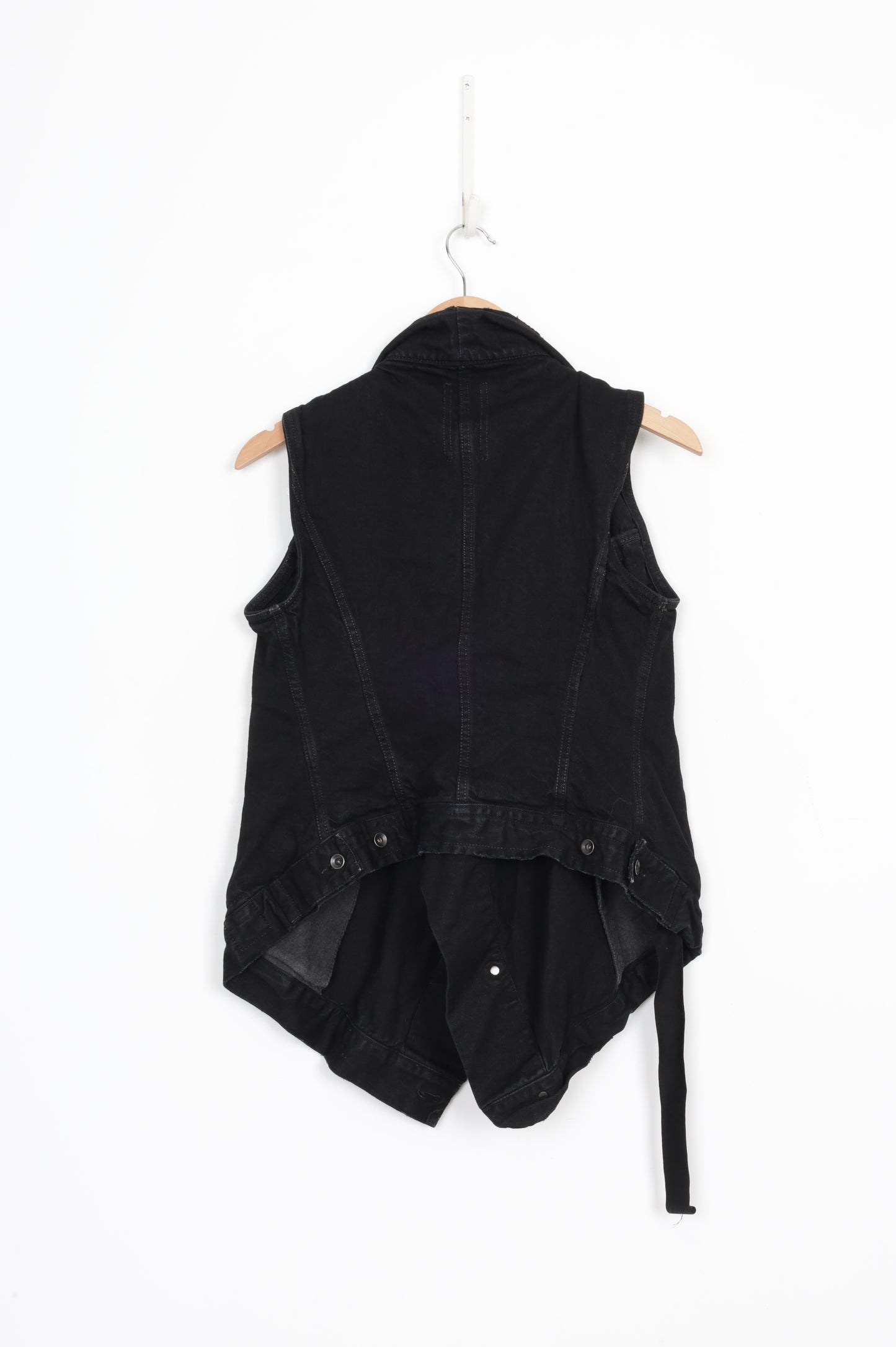 DRKSHDW Rick Owens Womens Black Vest Size L
