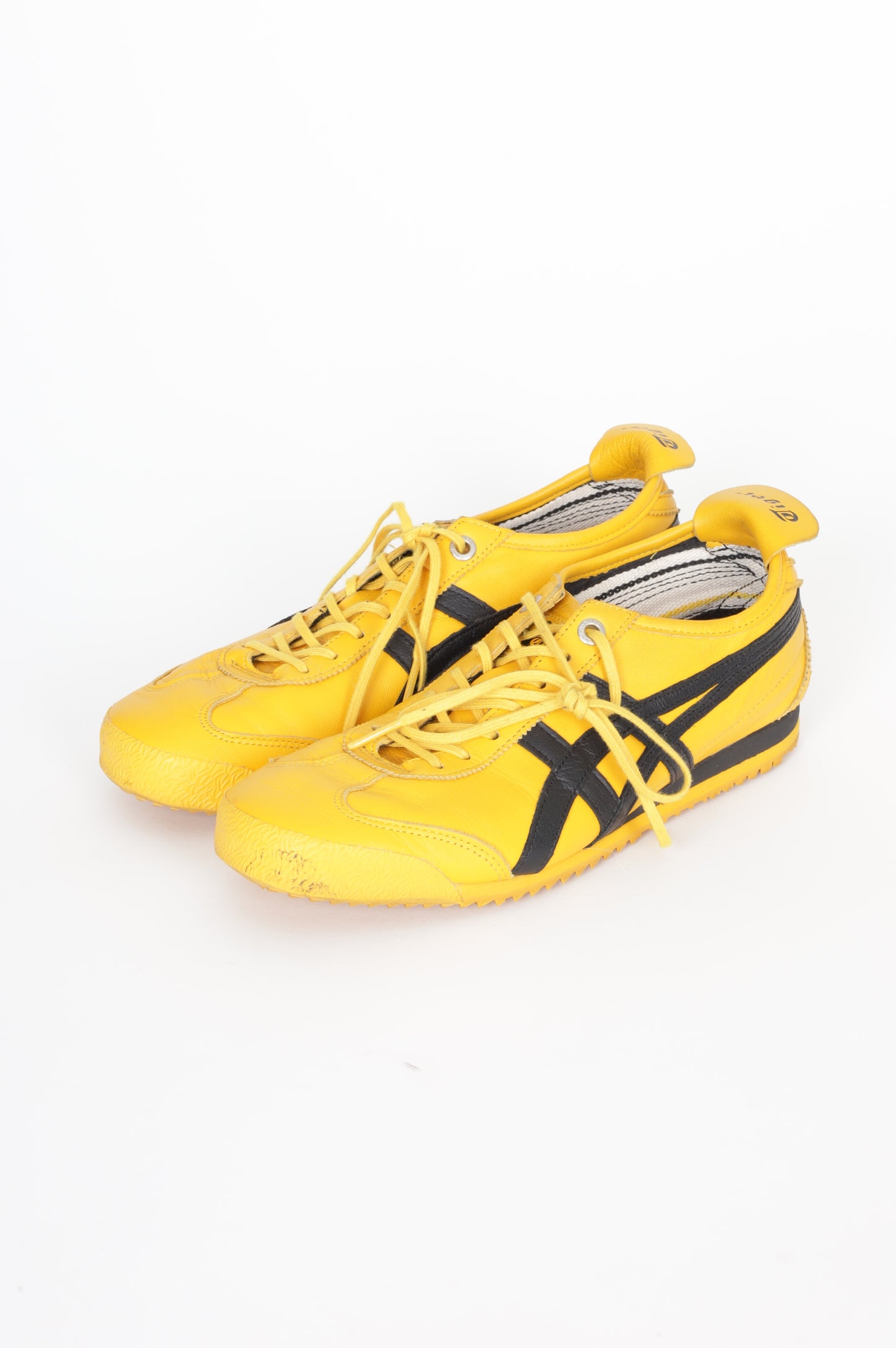 Onitsuka Tiger Womens Yellow Shoes Size EU 37.5