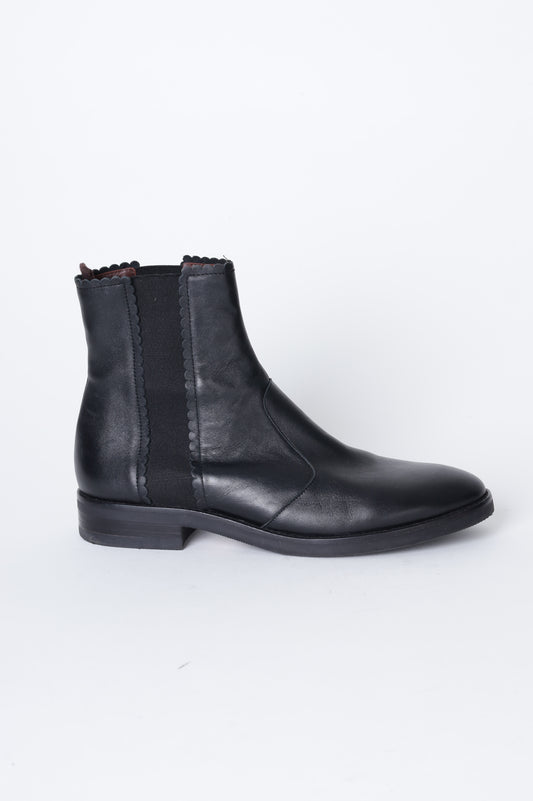 See by Chloe Womens Black Boots  Size 41